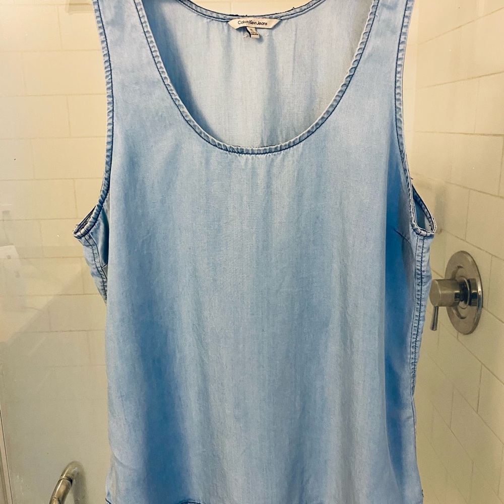 Calvin Klein top.